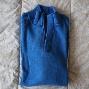 Alfani Half Zip Up Sweater